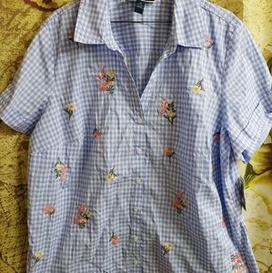 NWT Karen Scott Blouse 2X